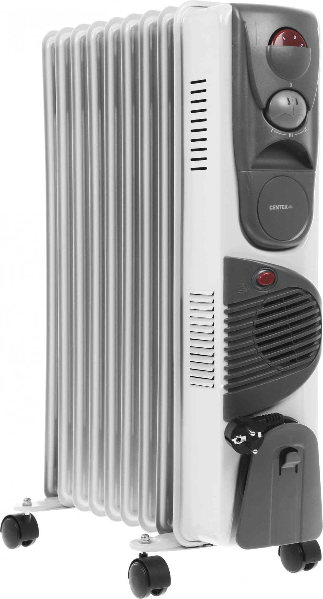 Радиатор масляный Centek CT-6203-9 2400Вт белый - фото 5