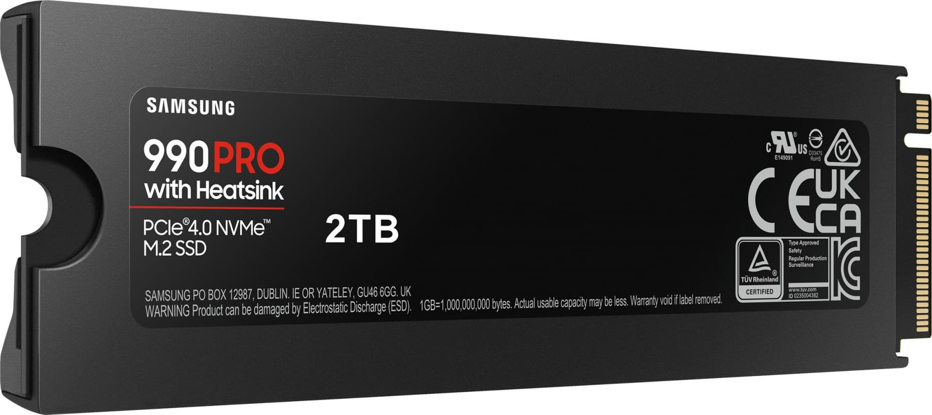 Накопитель SSD Samsung PCIe 4.0 x4 2TB MZ-V9P2T0CW 990 Pro M.2 2280 - фото 5