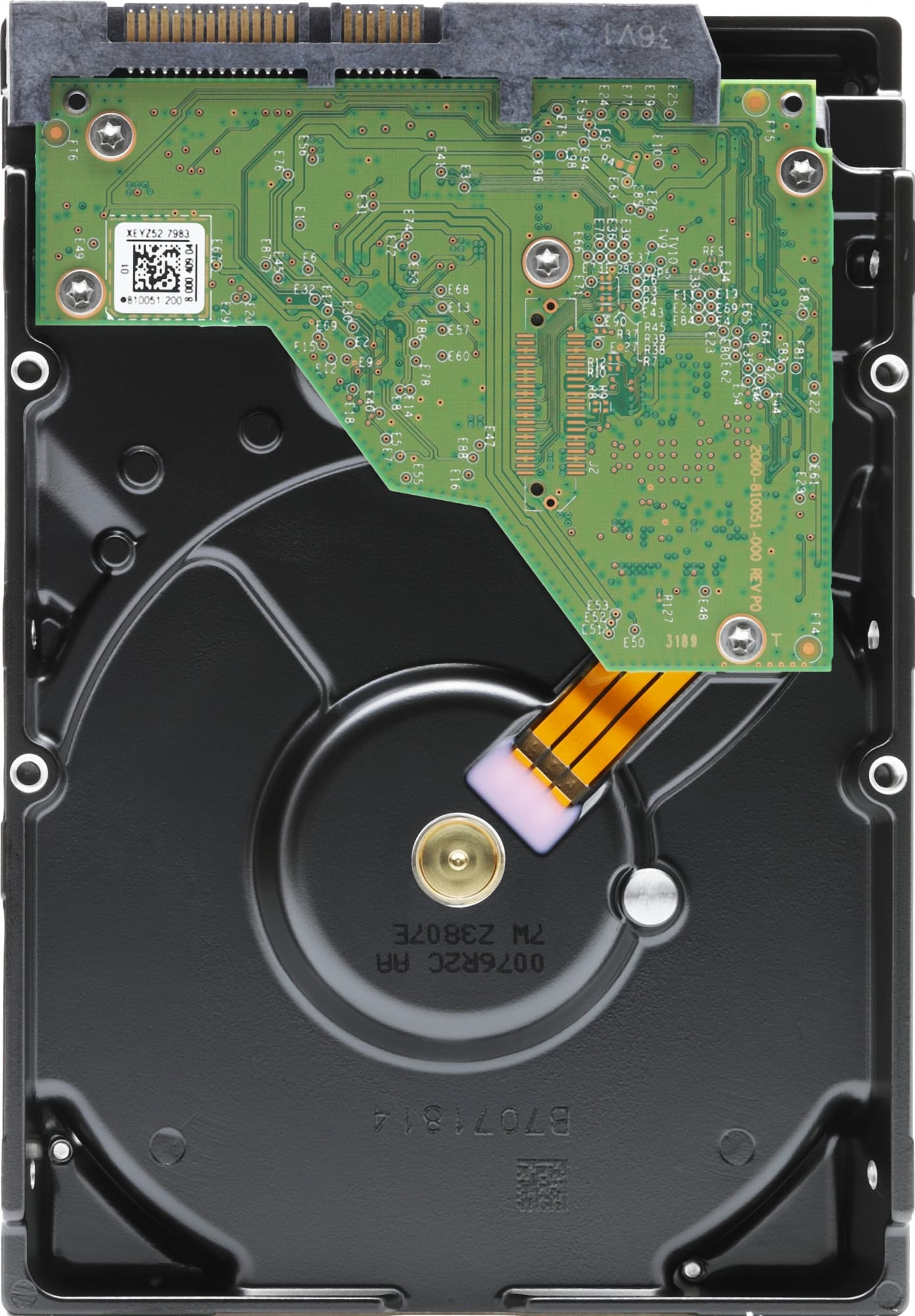 Жесткий диск WD SATA-III 4TB WD40EZAX Desktop Blue (5400rpm) 256Mb 3.5" - фото 4