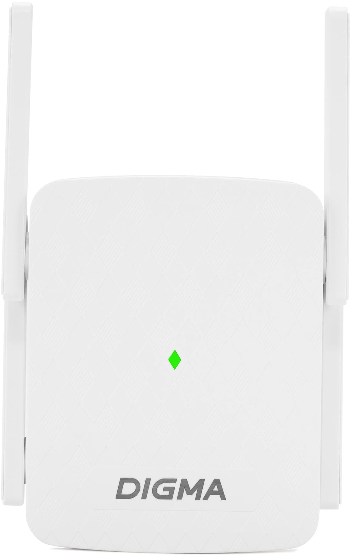 Повторитель беспроводного сигнала Digma D-WR310 (D-WR310V2) N300 Wi-Fi белый - фото 3