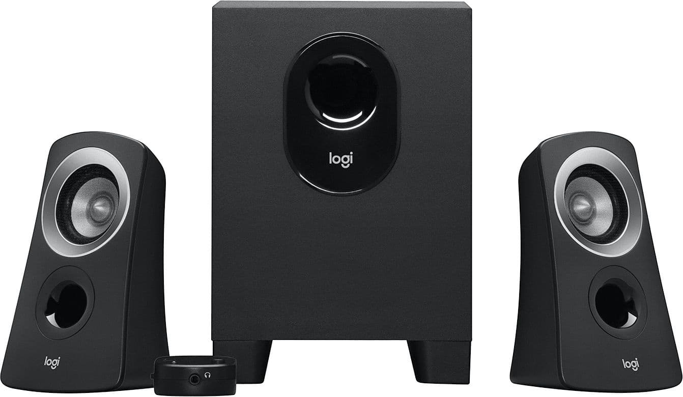 Колонки Logitech Z-313 2.1 черный 25Вт - фото 3