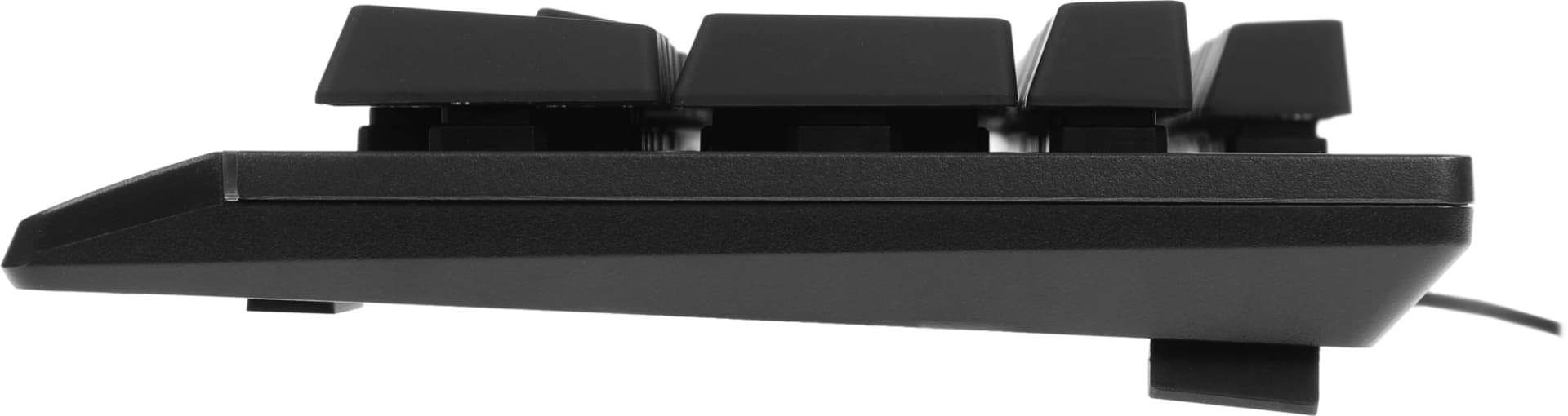 Клавиатура MSI GK30 RU черный USB Multimedia for gamer LED (подставка для запястий) (S11-04RU236-CLA) кабель 1.8м - фото 3
