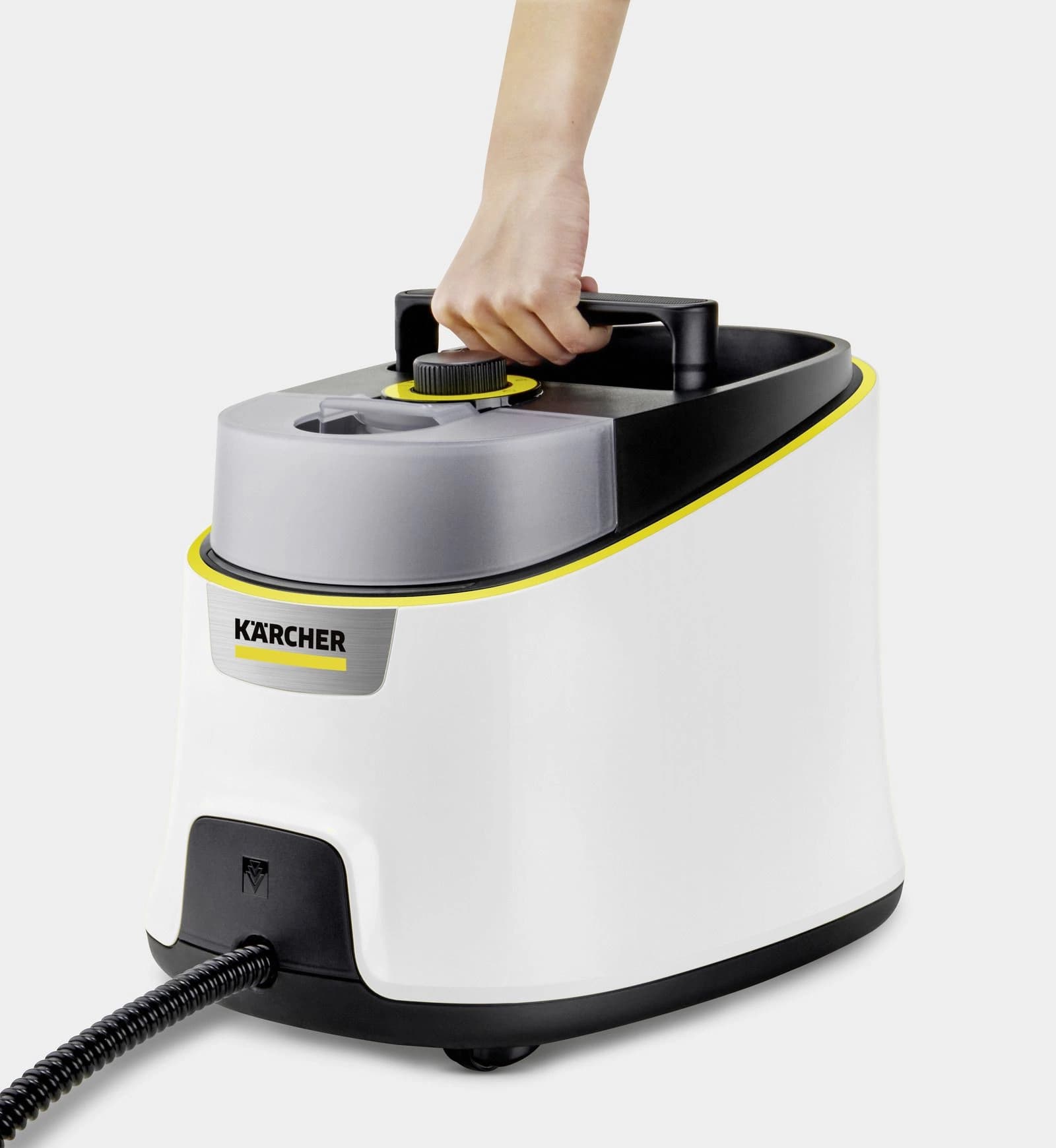 Пароочиститель напольный Karcher EasyFix SC 4 Deluxe 2200Вт белый - фото 3