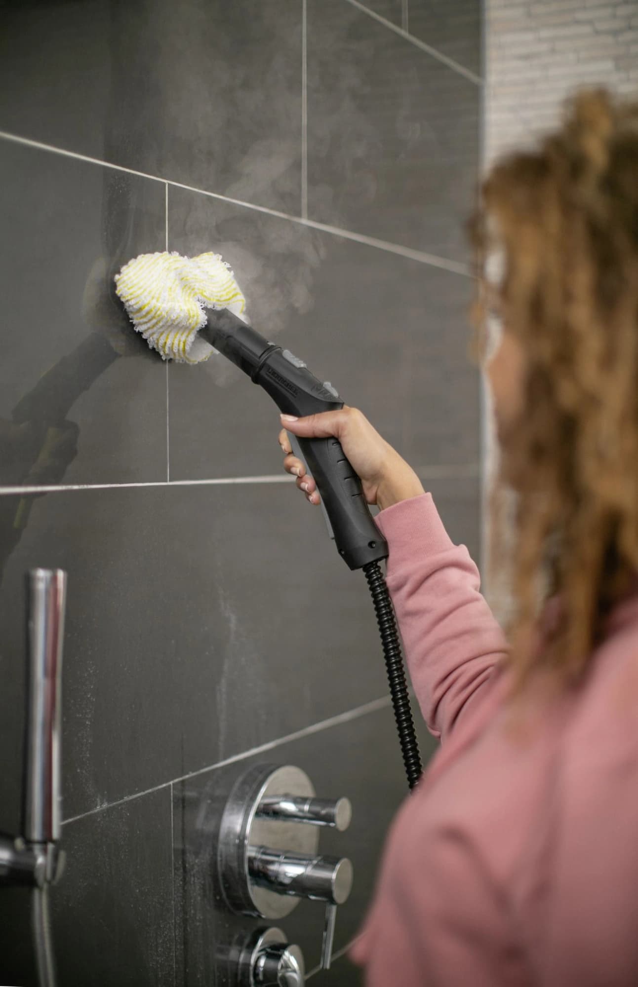 Пароочиститель напольный Karcher SC 2 EasyFix 1500Вт белый/черный - фото 5