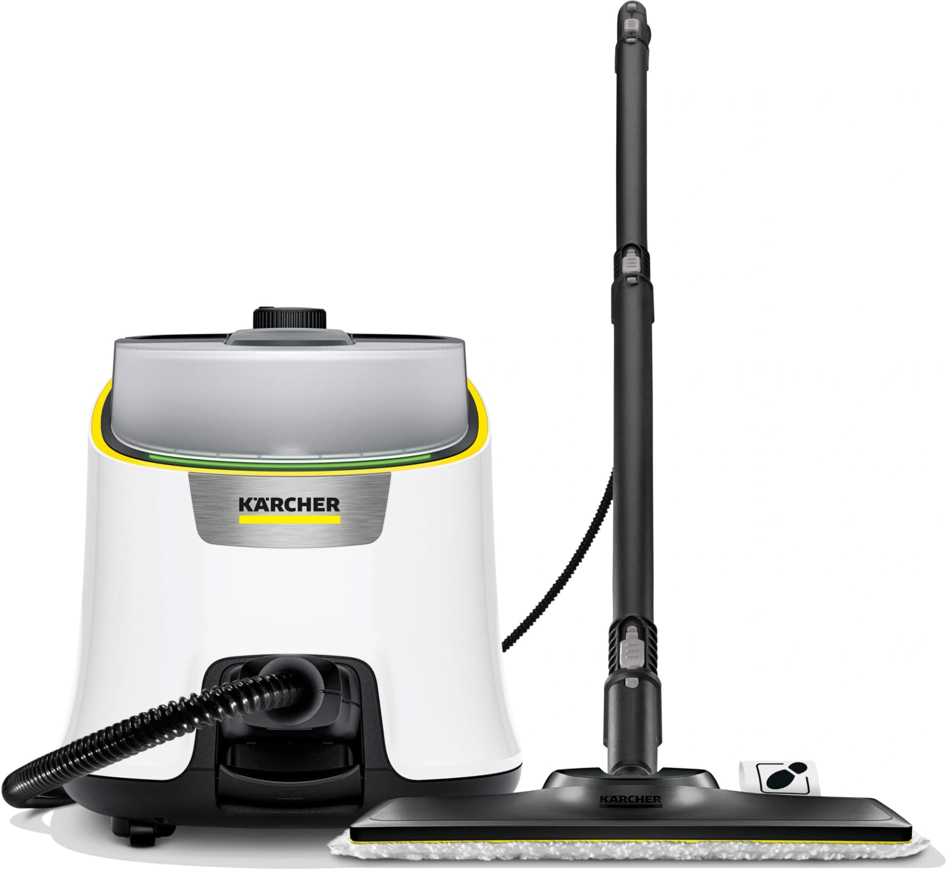Пароочиститель напольный Karcher SC 4 Deluxe Iron EasyFix 2200Вт белый - фото 3