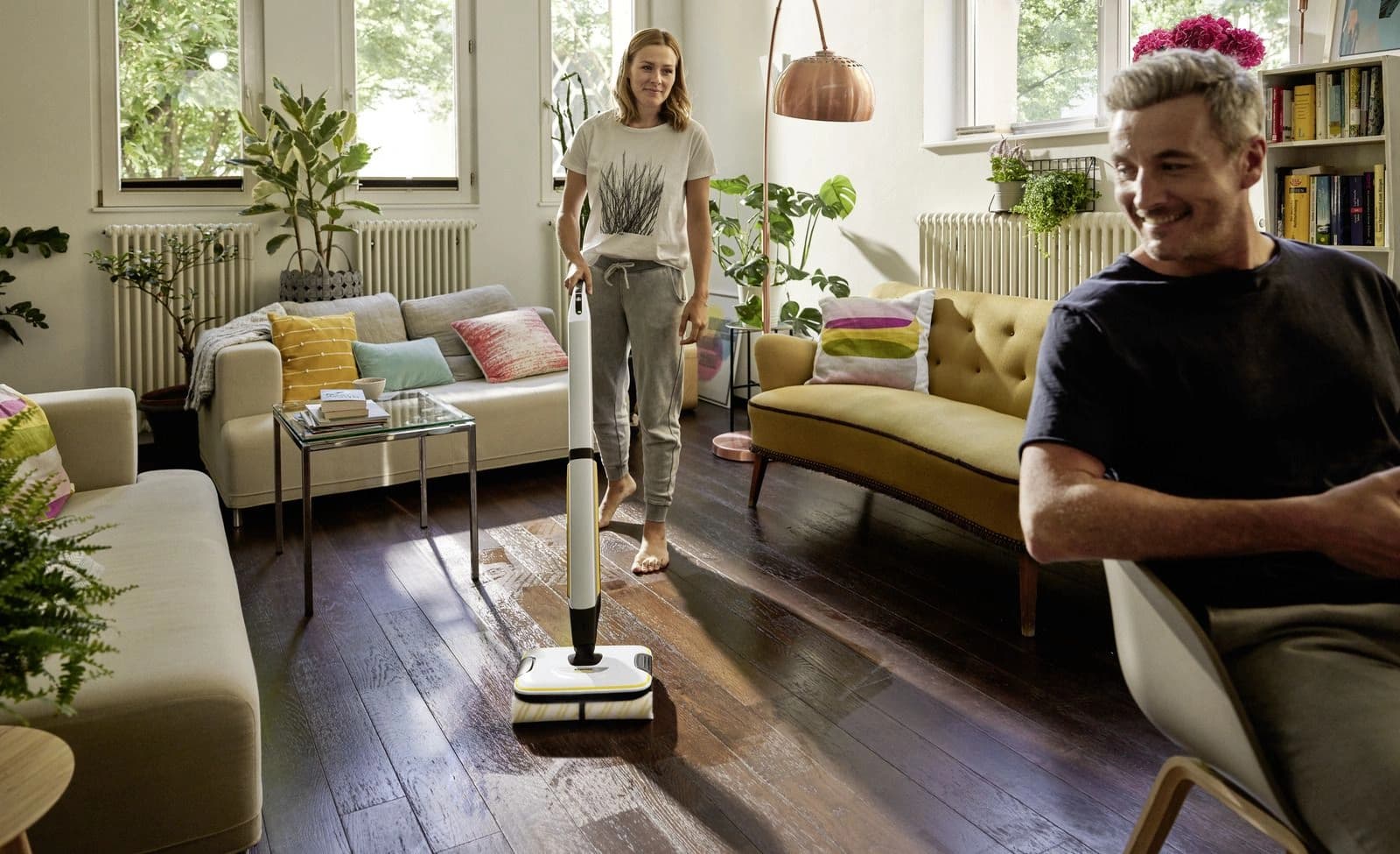 Электрошвабра Karcher FC 7 Cordless белый - фото 5