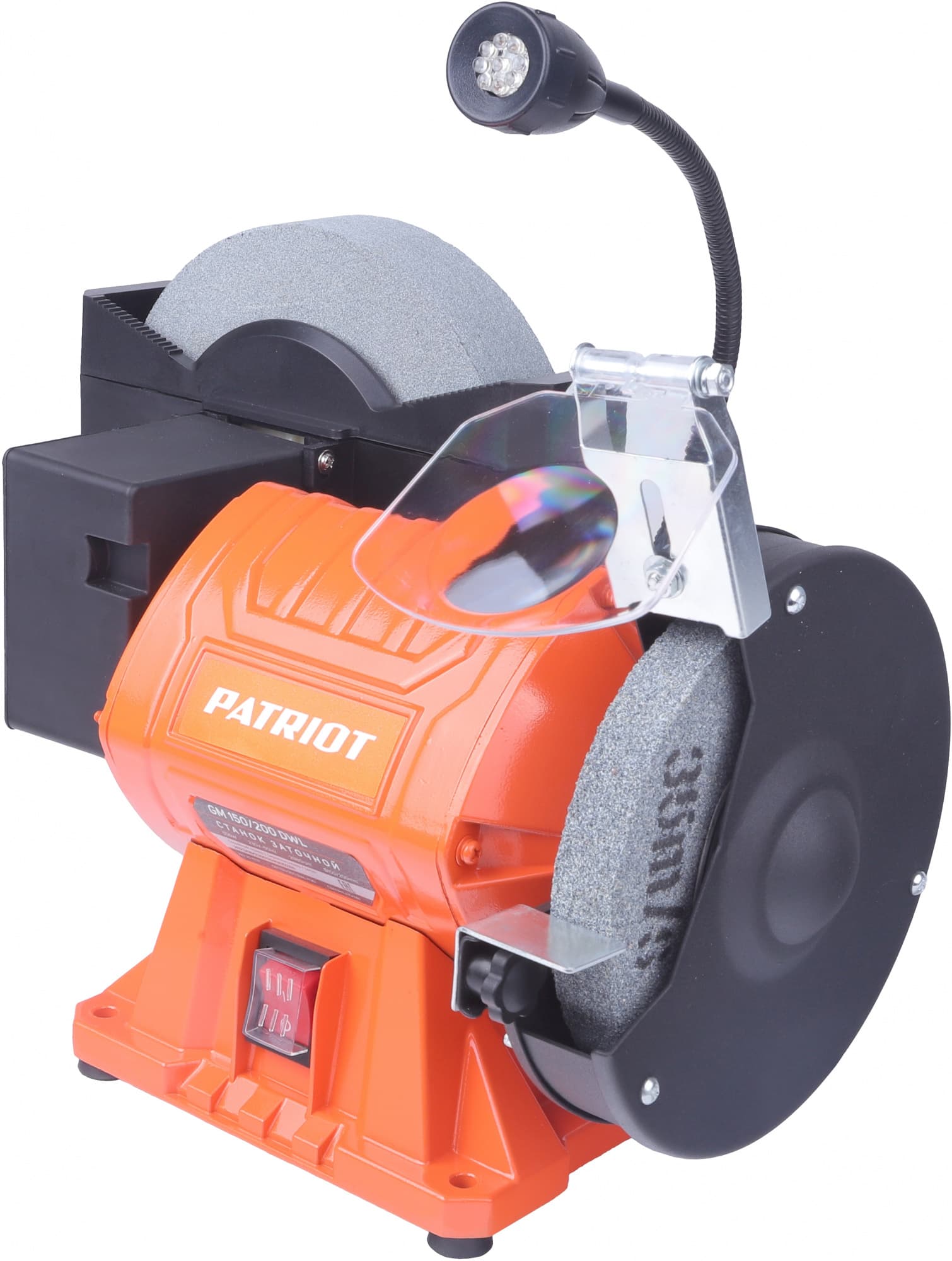 Электроточило Patriot GM 150/200 DWL Expert 550Вт 2980об/мин d=150мм t=20мм - фото 5