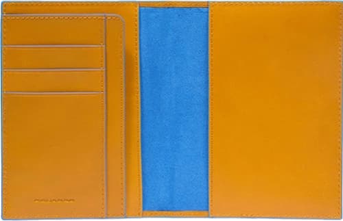 Обложка для паспорта Piquadro Blue Square PP1660B2/G желтый натур.кожа - фото 3