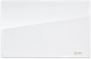 Доска стеклянная Cactus CS-GBD-65X100-UWT-TM Сквозное крепление стекло ультра белый 65x100см стекло крепления - фото 2