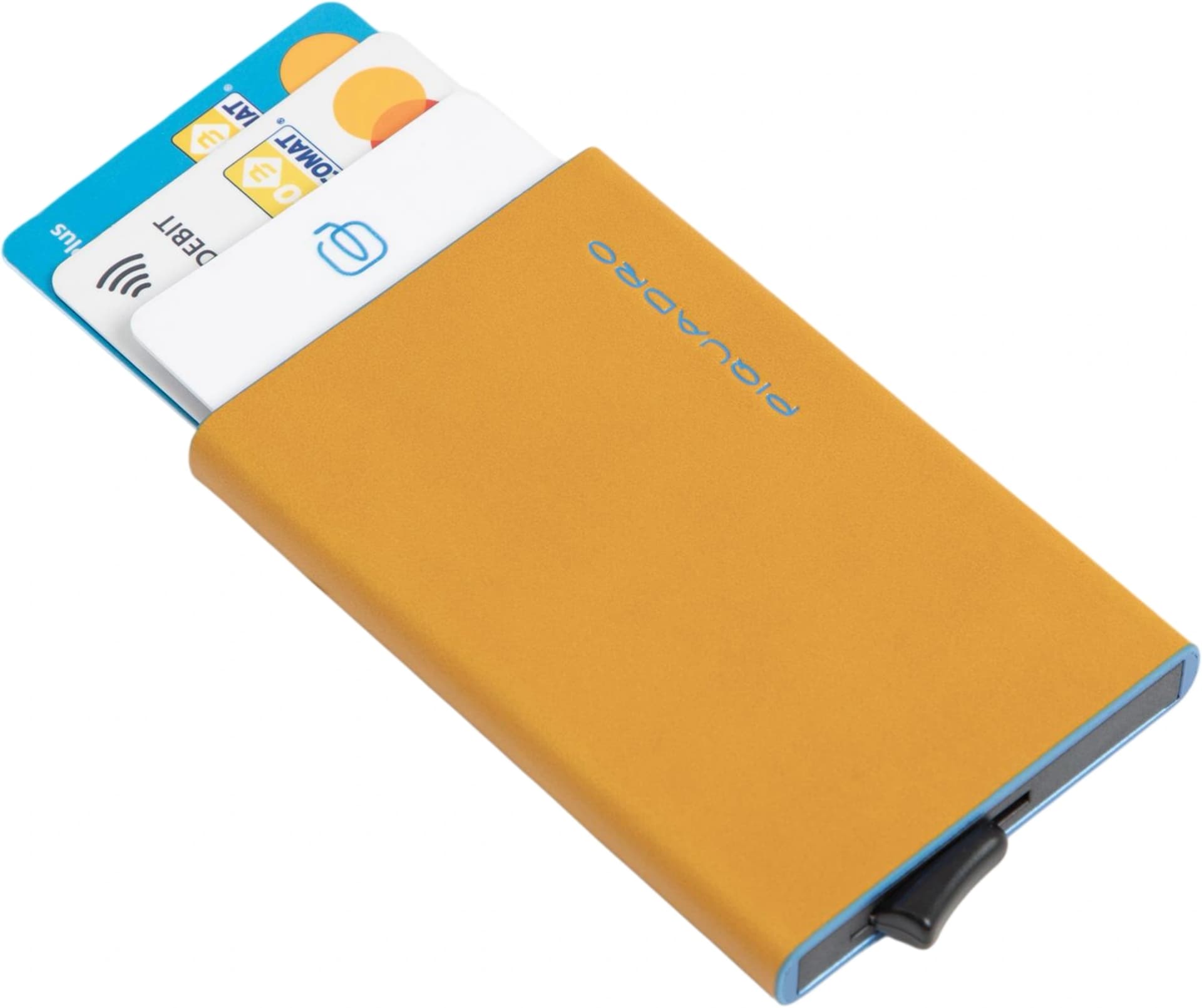 Чехол для кредитных карт Piquadro Blue Square PP4825B2BLR/G желтый натур.кожа - фото 3