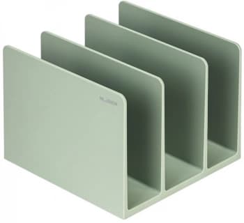 Подставка-ограничитель для книг Deli NS006GREEN Nusign 162x162x122мм зеленый - фото 2