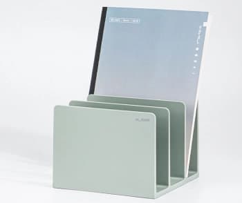 Подставка-ограничитель для книг Deli NS006GREEN Nusign 162x162x122мм зеленый - фото 5