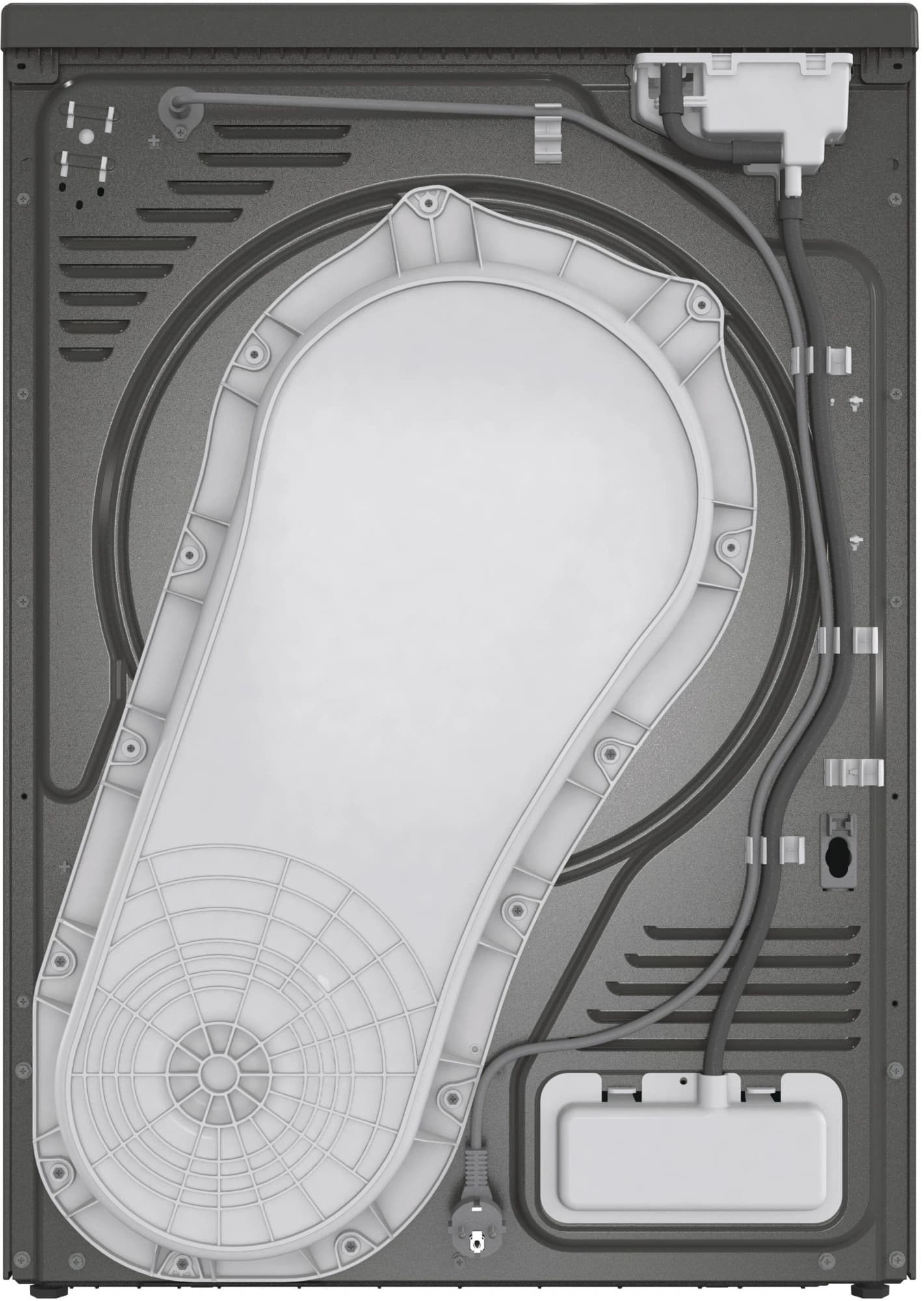 Сушильная машина Gorenje D2HNE82/C кл.энер.:A++ макс.загр.:8кг серый - фото 5