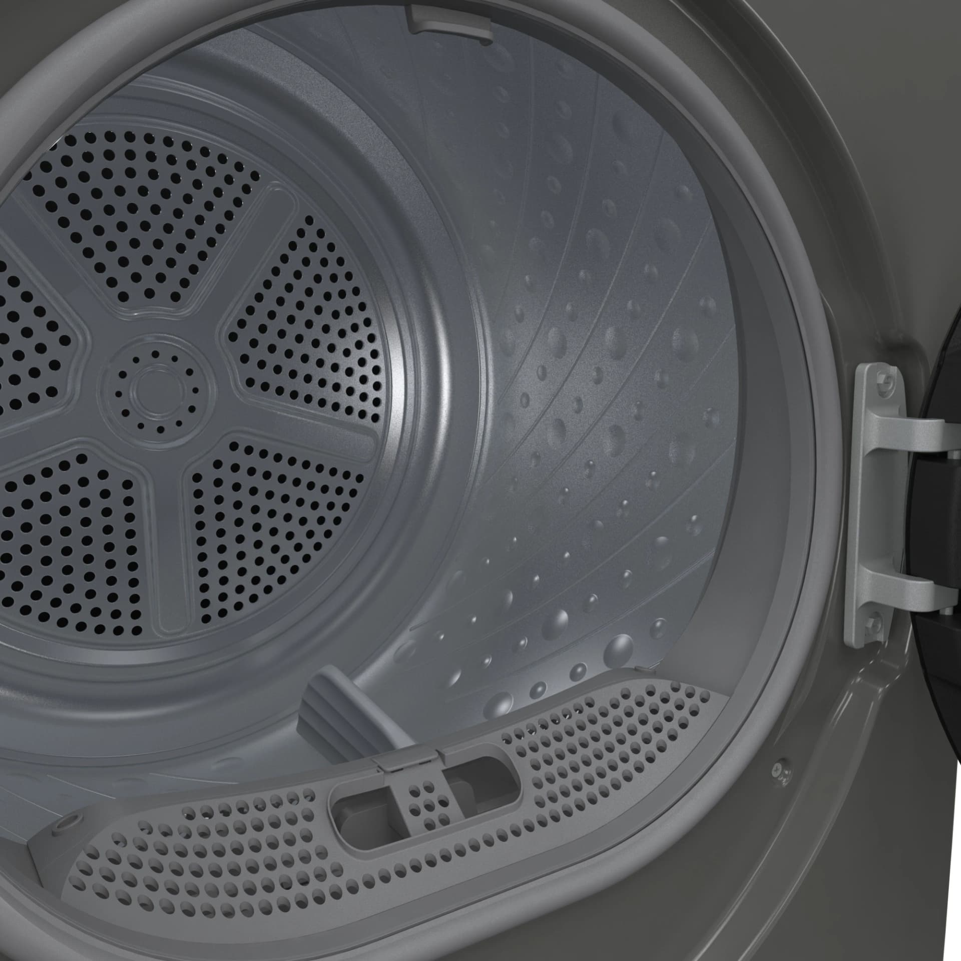 Сушильная машина Gorenje D2HNE82/C кл.энер.:A++ макс.загр.:8кг серый - фото 3