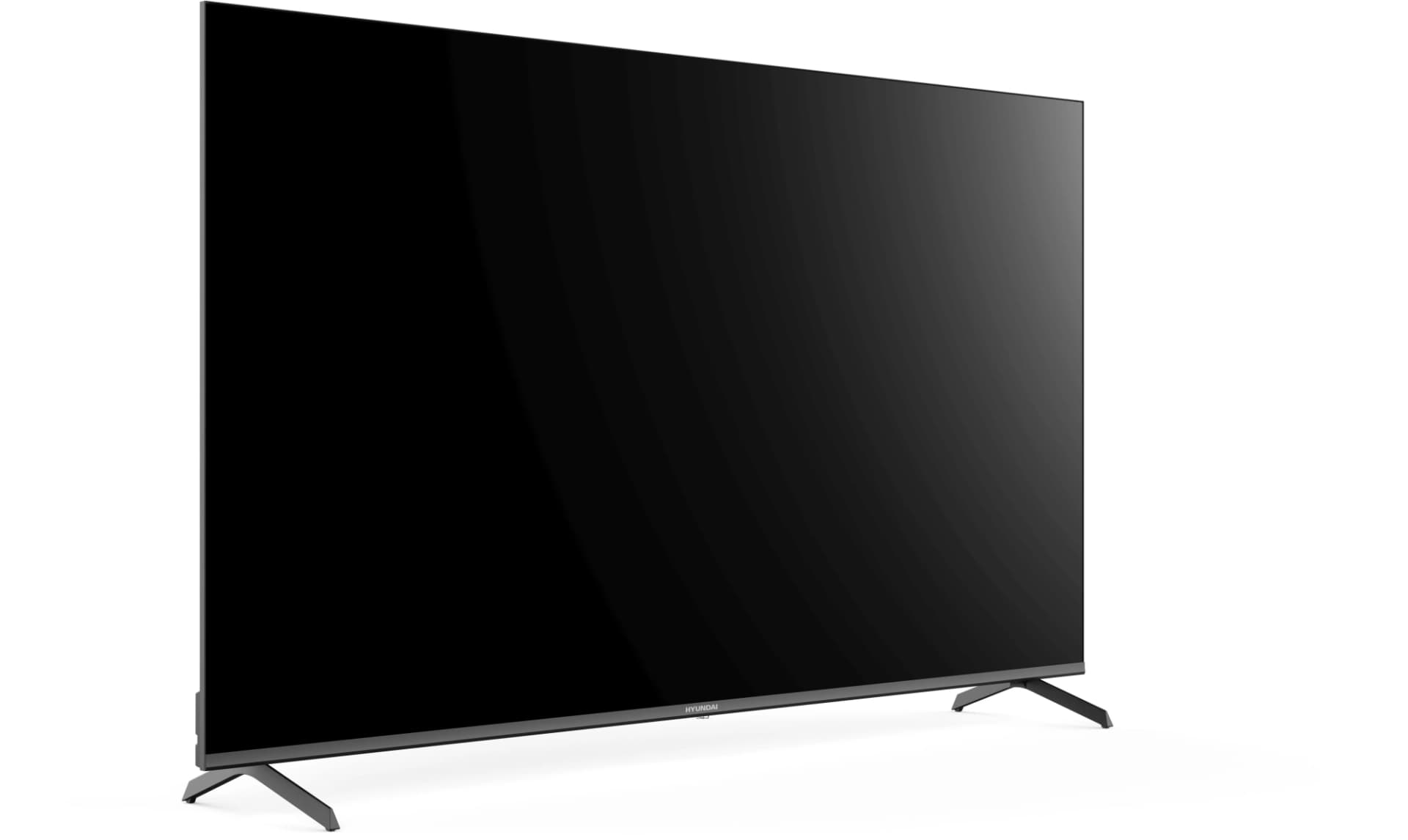 Телевизор LED Hyundai 55" H-LED55BU7009 Android TV Frameless Metal черный 4K Ultra HD 60Hz MEMC DVB-T DVB-T2 DVB-C DVB-S DVB-S2 USB WiFi Smart TV - фото 5