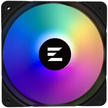Вентилятор для корпуса Zalman ZM-AF120 ARGB 120х120x26 черный 4-pin 29.7дБ (ZM-AF120 ARGB BLACK) Ret - фото 2