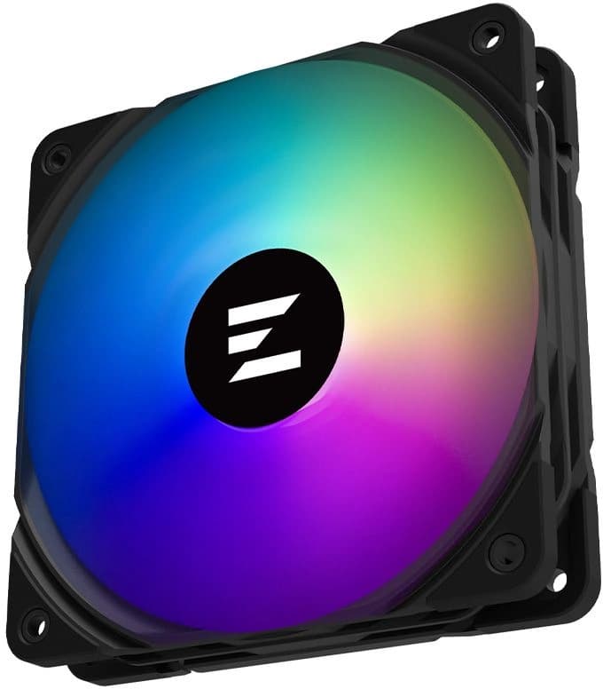 Вентилятор для корпуса Zalman ZM-AF120 ARGB 120х120x26 черный 4-pin 29.7дБ (ZM-AF120 ARGB BLACK) Ret - фото 5