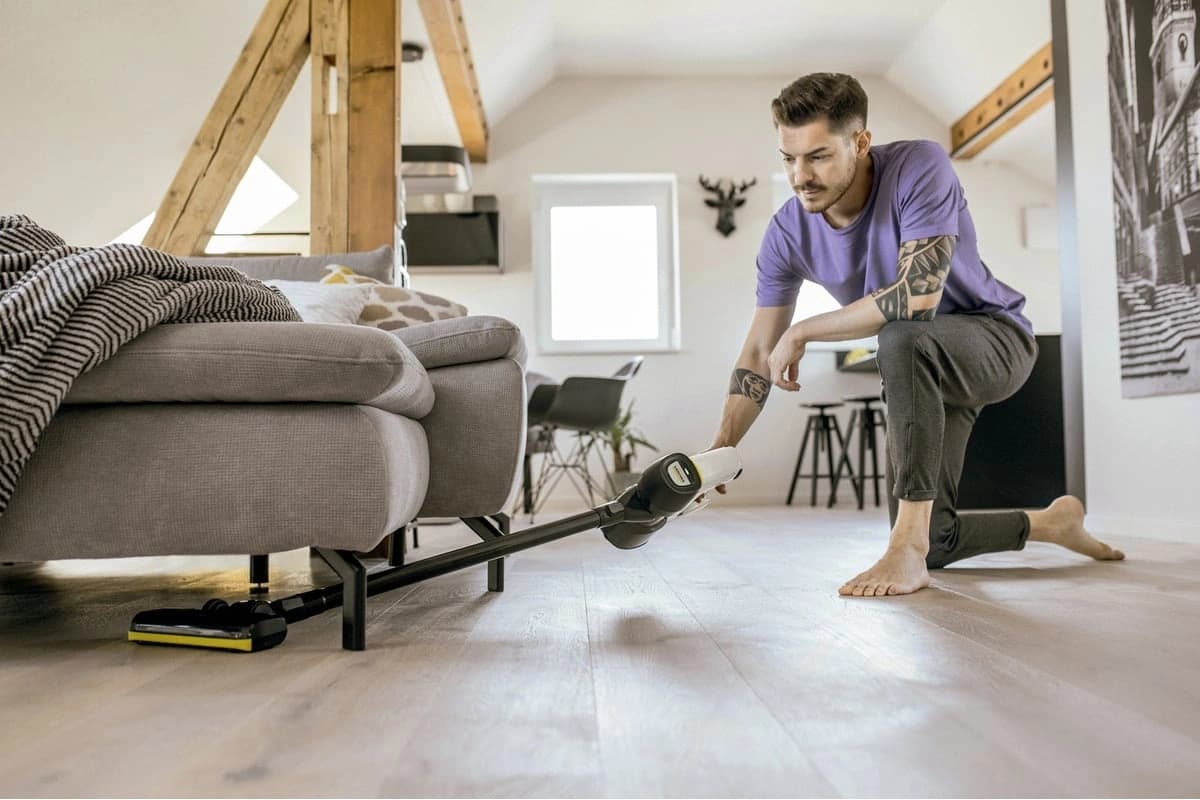 Пылесос ручной Karcher VC 4 Cordless myHome Car 140Вт белый/черный - фото 3
