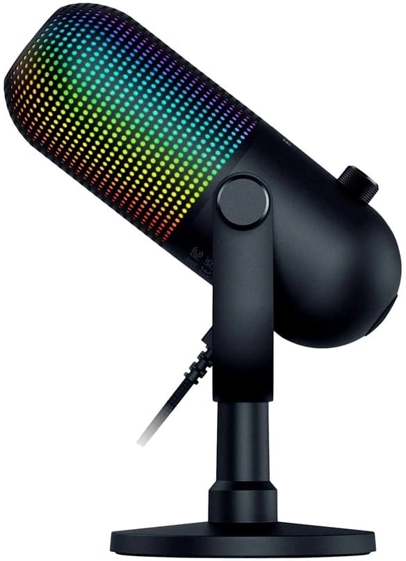 Микрофон проводной Razer Seiren V3 Chroma черный - фото 3