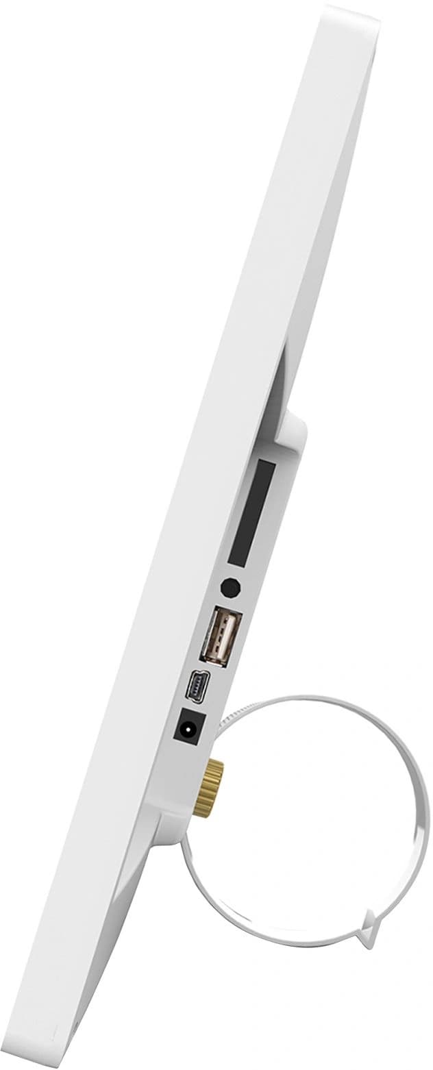 Фоторамка Digma 15.6" PF-1501 1920x1080 белый пластик ПДУ Видео - фото 3