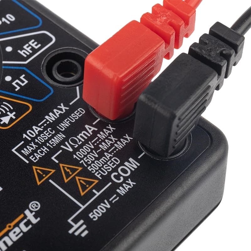 Мультиметр PROconnect M832 DT832 цифровой черный (13-3012) - фото 4