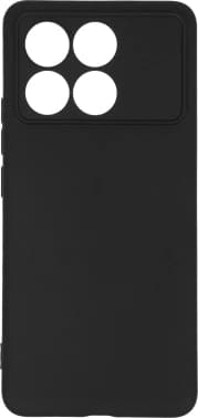 Чехол (клип-кейс) BoraSCO для Xiaomi Poco F6 Pro Silicone Case черный (73394) - фото 2