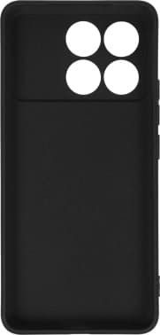 Чехол (клип-кейс) BoraSCO для Xiaomi Poco F6 Pro Silicone Case черный (73394) - фото 5