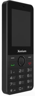 Мобильный телефон XENIUM X240 черный моноблок 2Sim 2.4" 240x320 Nucleus 0.3Mpix GSM900/1800 MP3 FM microSD max32Gb - фото 2