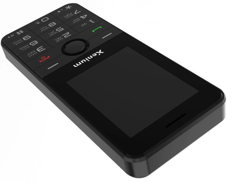 Мобильный телефон XENIUM X240 черный моноблок 2Sim 2.4" 240x320 Nucleus 0.3Mpix GSM900/1800 MP3 FM microSD max32Gb - фото 4