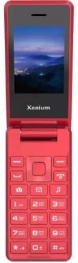 Мобильный телефон Xenium X600 красный раскладной 2Sim 2.4" 240x320 Nucleus 0.3Mpix GSM900/1800 MP3 FM microSD max32Gb - фото 2