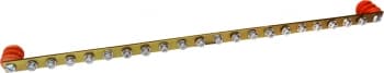 Шина заземления Lanmaster TWT-EBARH-1U-15X3/20 дл.482мм шир.15мм - фото 2