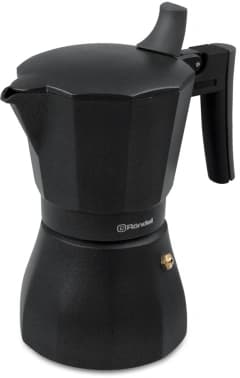 Кофеварка гейзерн. Rondell Kafferro RDA-1275 0.45л алюминий темно-серый - фото 2