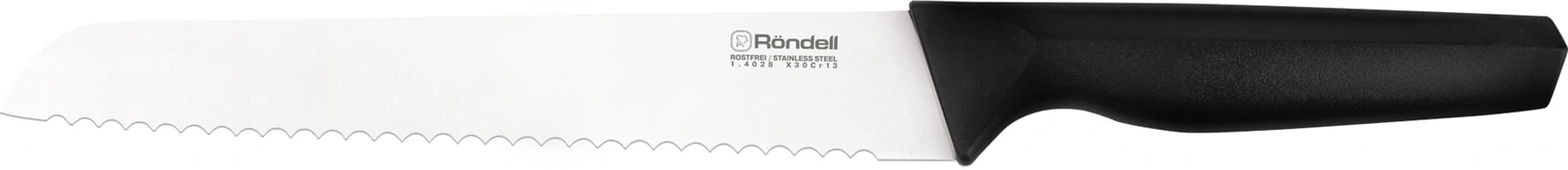 Набор ножей кухон. Rondell Katana RD-1359 компл.:6предм. с подставкой черный подар.коробка - фото 4