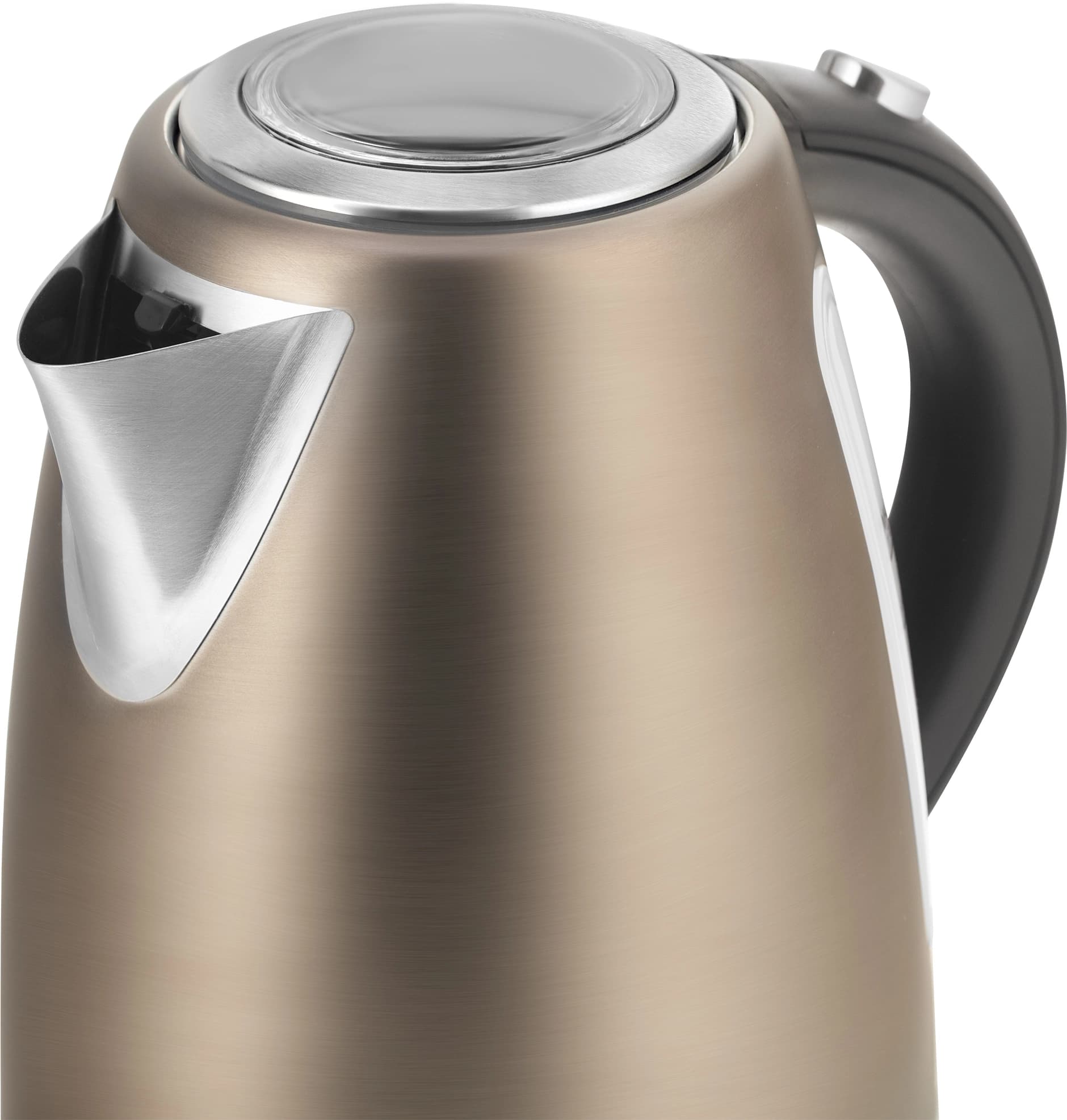 Чайник электрический Vitek VT-7025 1.7л. 2100Вт бронзовый корпус: металл/пластик - фото 5