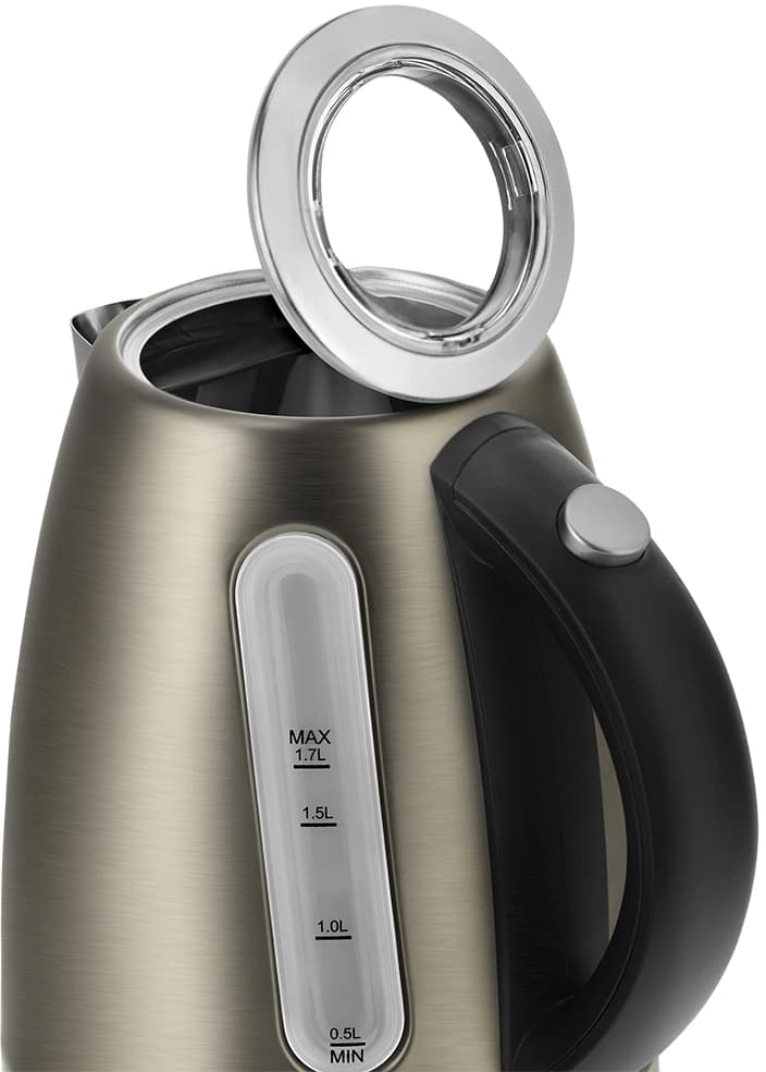 Чайник электрический Vitek VT-7025 1.7л. 2100Вт бронзовый корпус: металл/пластик - фото 4