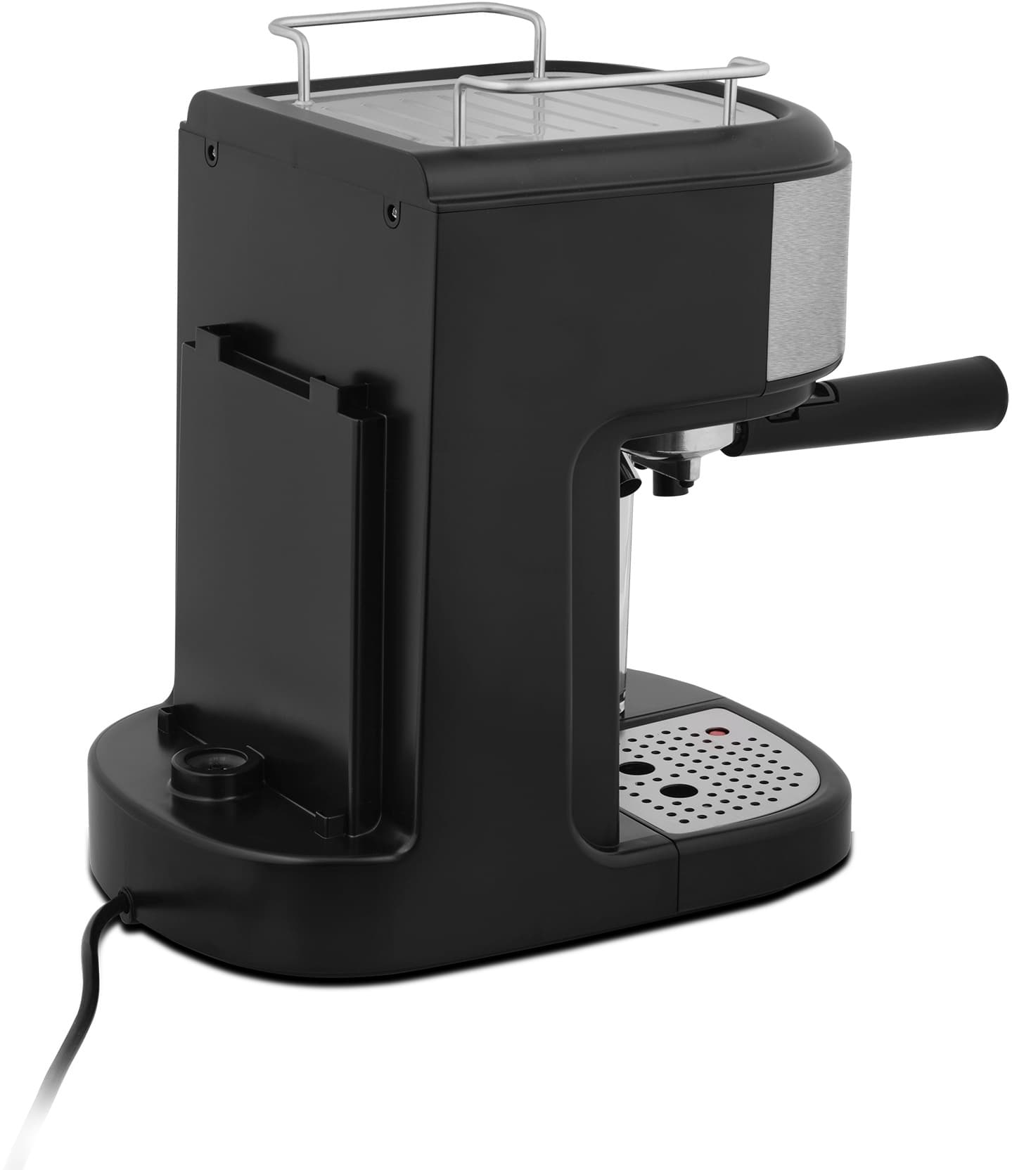 Кофеварка рожковая Vitek Metropolis VT-8489 1250Вт серый/черный - фото 4