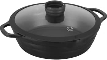 Сотейник Rondell Pacific Grey RDA-1907 4.1л. d=28см (с крышкой) графитовый - фото 2