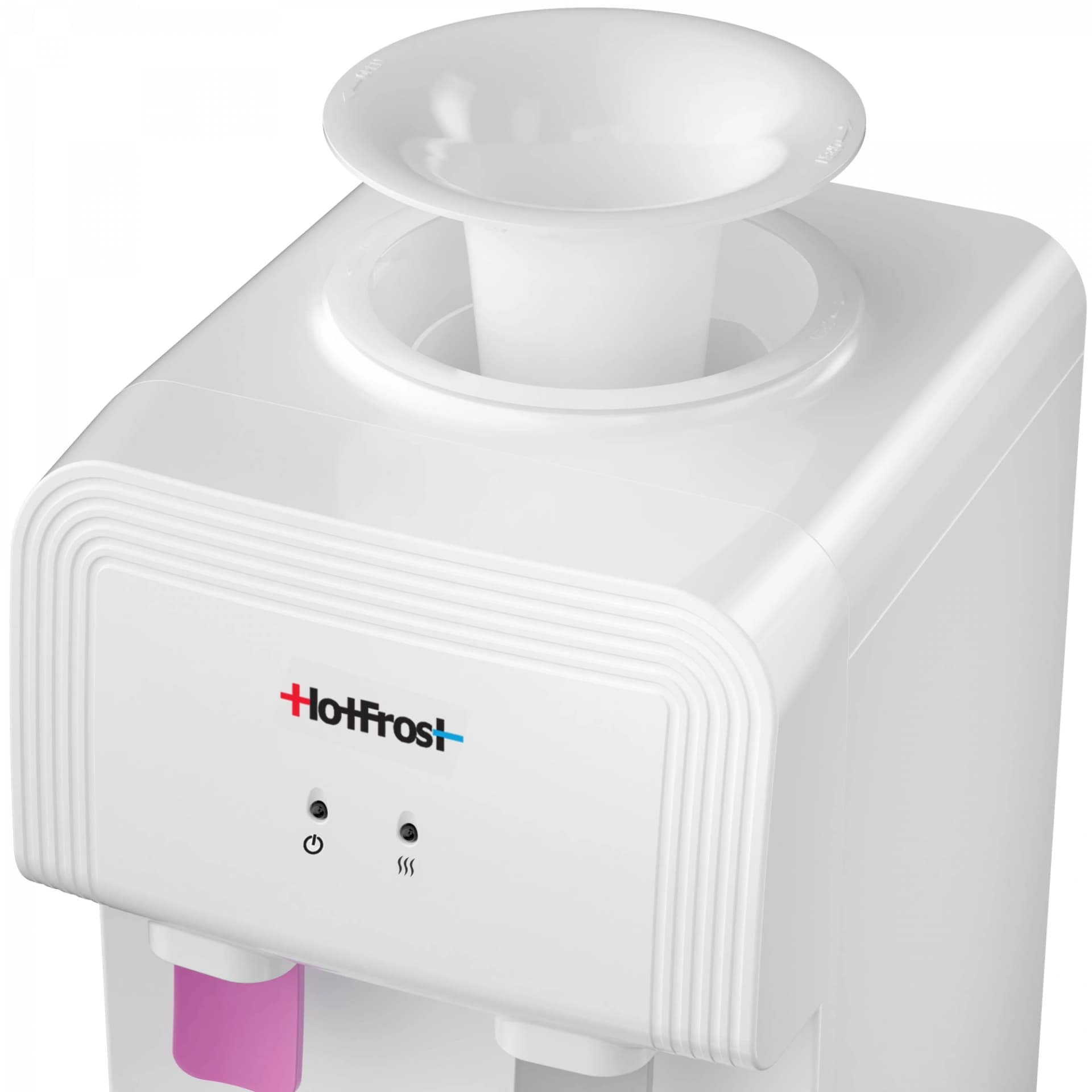 Кулер Hotfrost D70F настольный электронный белый - фото 4