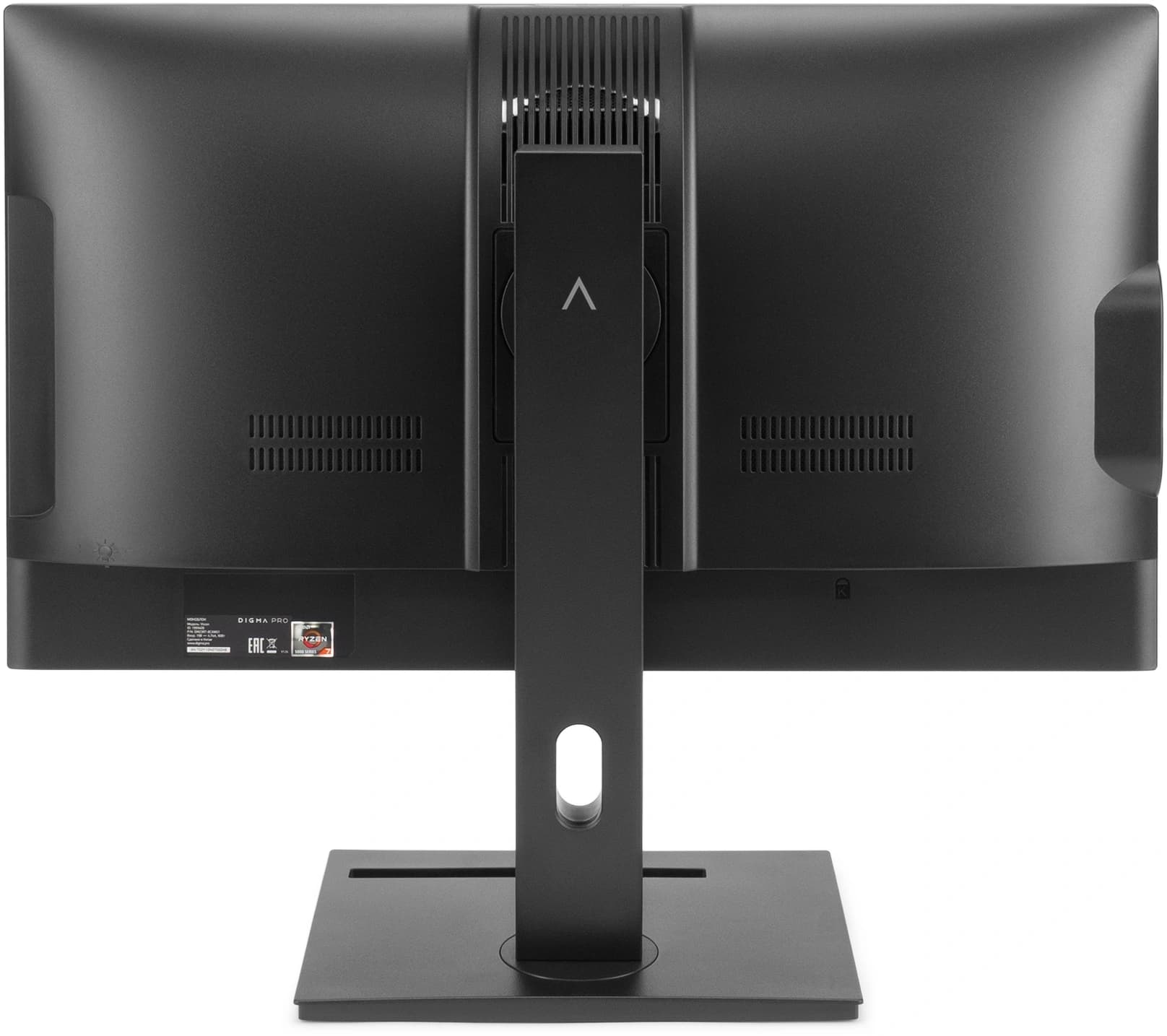 Моноблок Digma Pro Vision 23.8" Full HD Ryzen 3 5425U (2.7) 8Gb SSD256Gb RGr CR Windows 11 Pro Eth WiFi BT 90W клавиатура мышь Cam черный 1920x1080 - фото 4