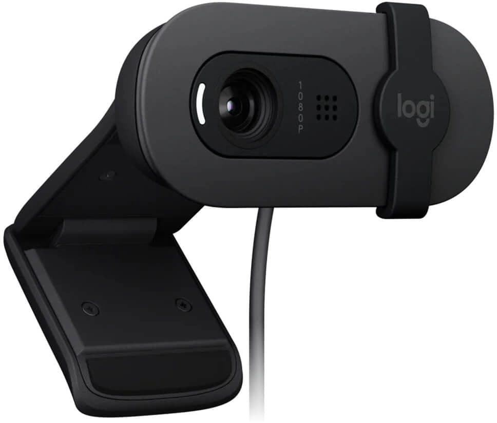 Камера Web Logitech Brio 95 графитовый 2Mpix (1920x1080) USB2.0 с микрофоном для ноутбука (960-001583) - фото 3