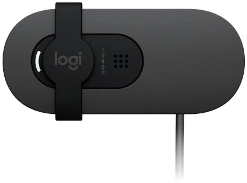 Камера Web Logitech Brio 95 графитовый 2Mpix (1920x1080) USB2.0 с микрофоном для ноутбука (960-001583) - фото 5