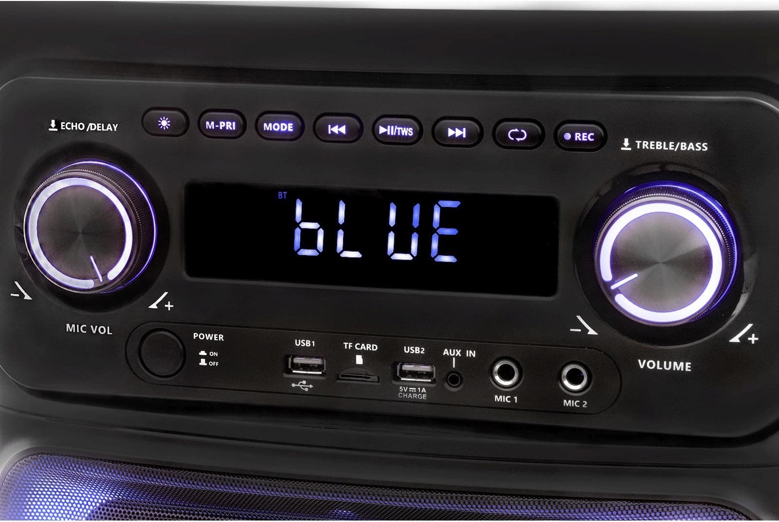 Минисистема Supra SMB-2050 черный 180Вт FM USB BT SD - фото 4