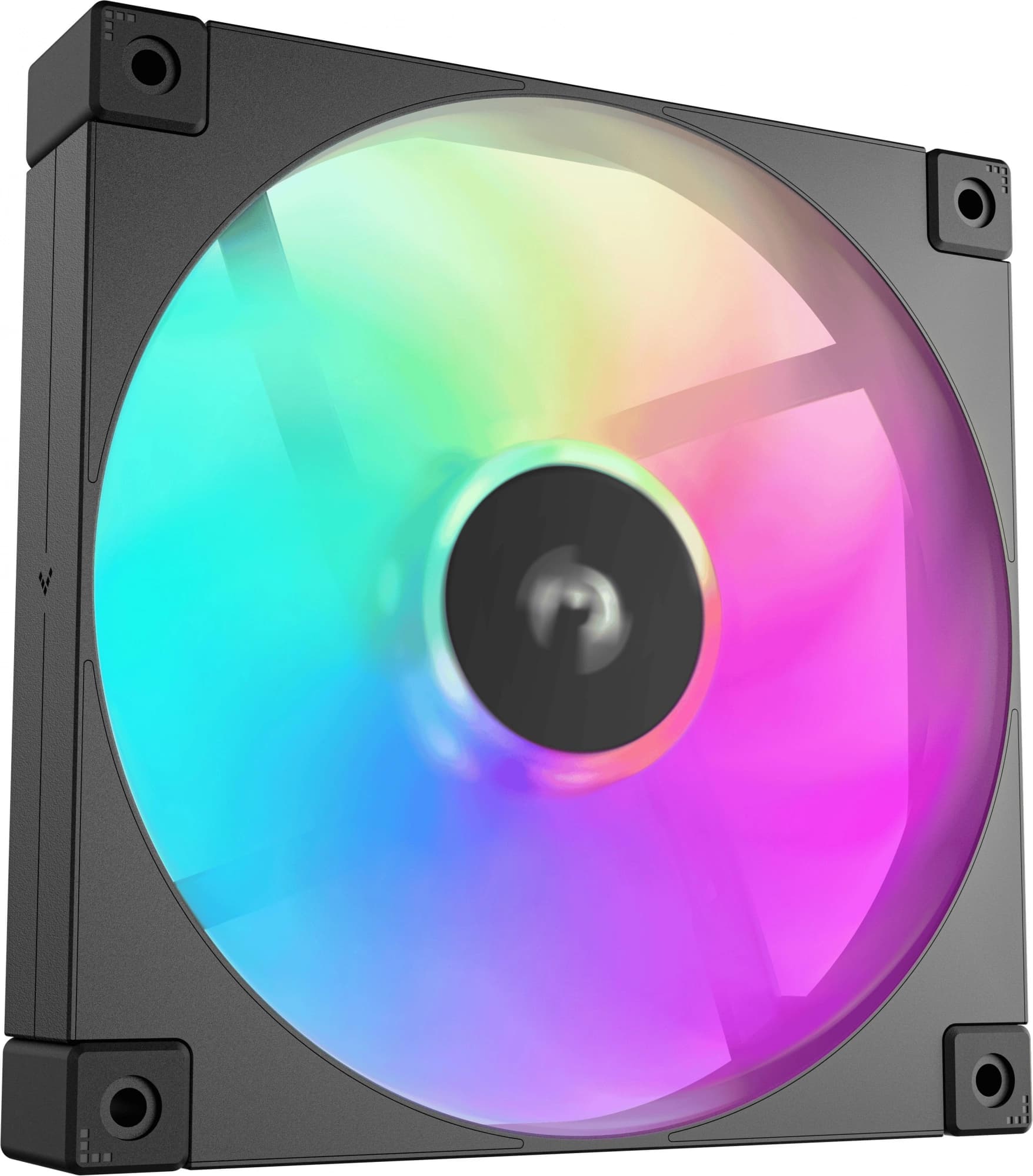 Вентилятор для корпуса Deepcool FD14 ARGB 140х140x25 черный 4-pin 25.6дБ (R-FD14-BKAPN1-G) Ret - фото 4