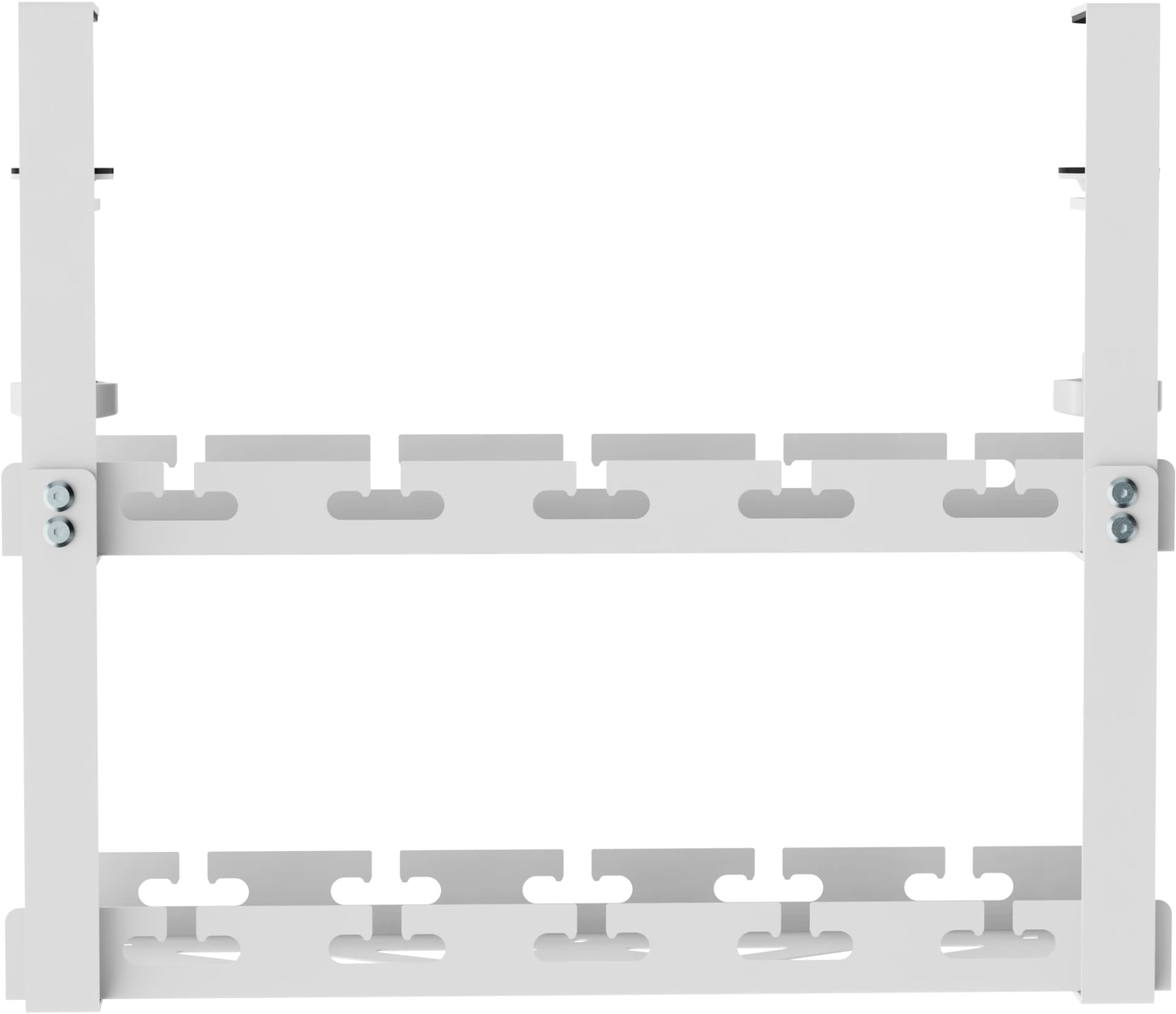 Кабель-канал Cactus CS-CM-400-2WT CS-CM-400-2 для столов 40x13.4x34.2см белый - фото 4
