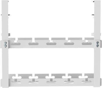 Кабель-канал Cactus CS-CM-400-2WT CS-CM-400-2 для столов 40x13.4x34.2см белый - фото 5