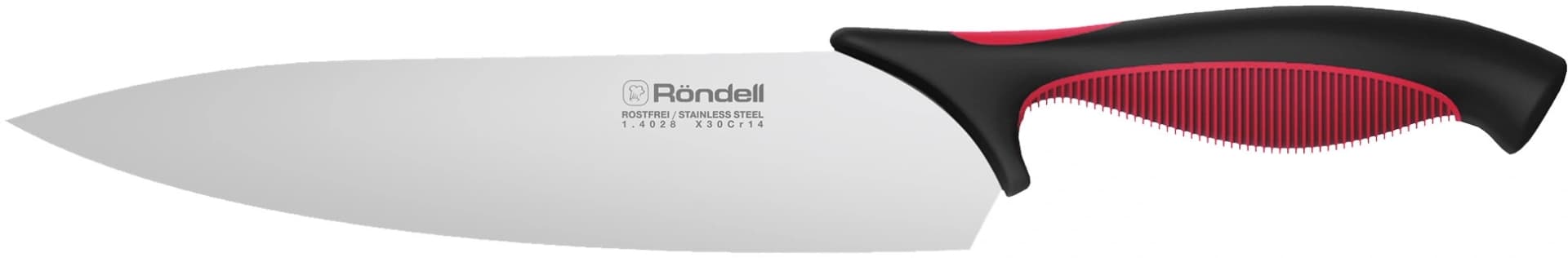 Набор ножей кухон. Rondell Arsenale RD-1891 компл.:4предм. разд.дос. черный/бордовый блистер - фото 3