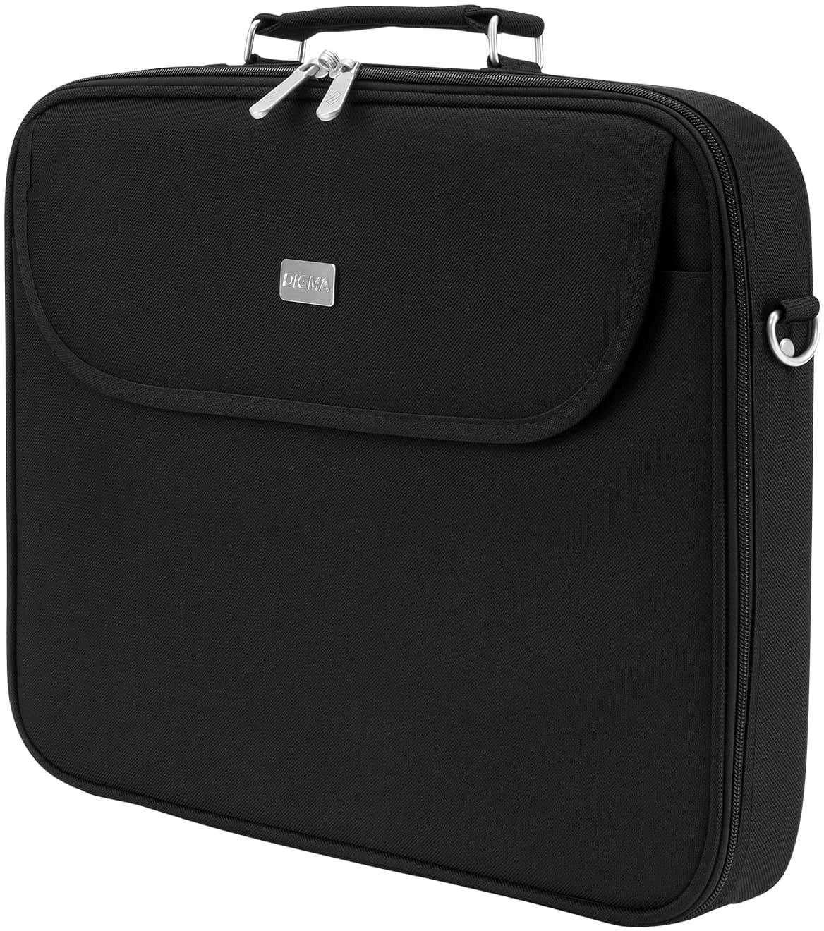 Сумка для ноутбука 15.6" Digma HC-210 черный полиэстер (HC210BK) - фото 4
