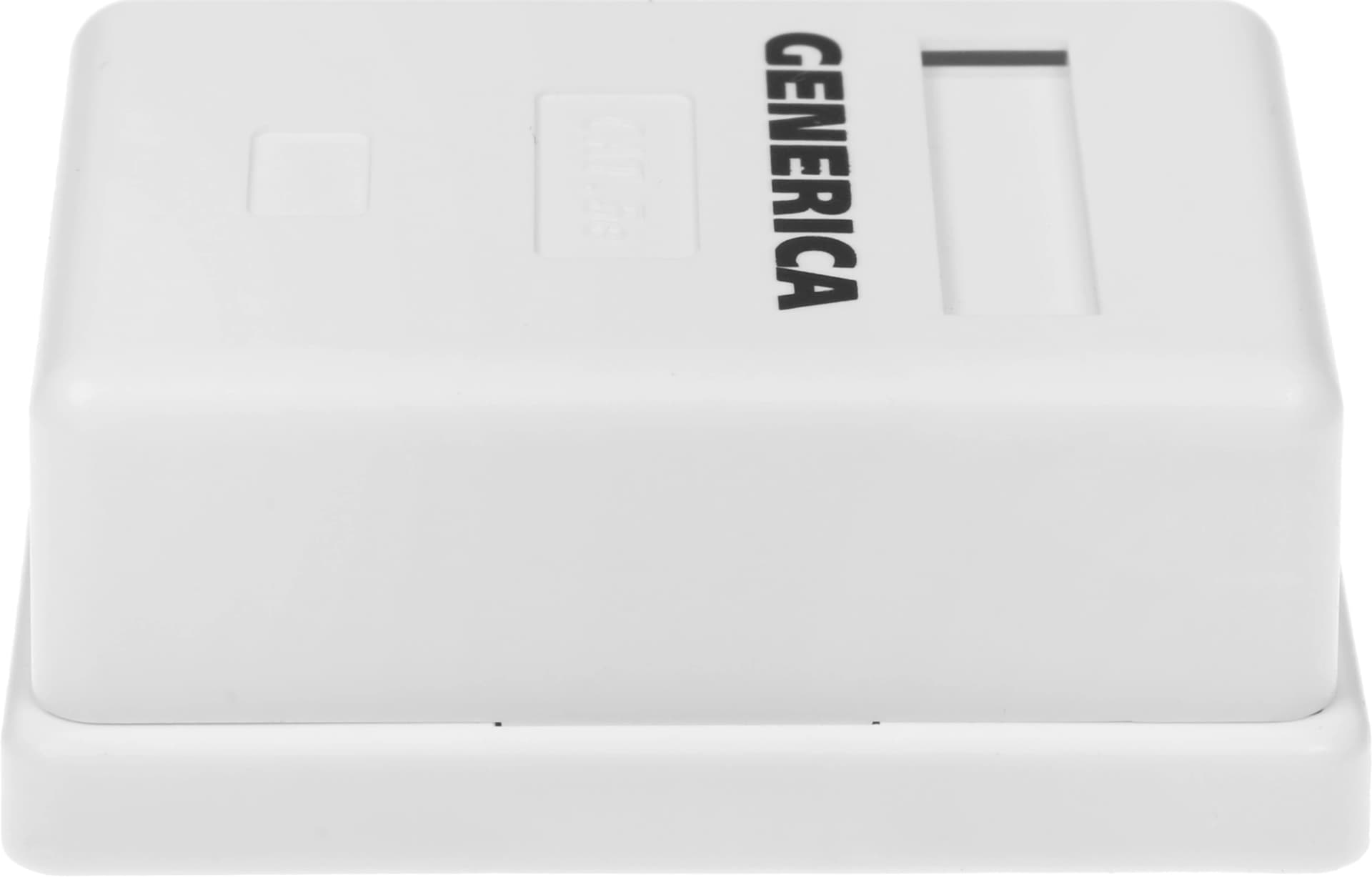 Розетка ITK CS2-1C5EF-12-G настенная 49.2x62.5x25.2мм крышка RJ45 пластик белый (упак.:1шт) - фото 4