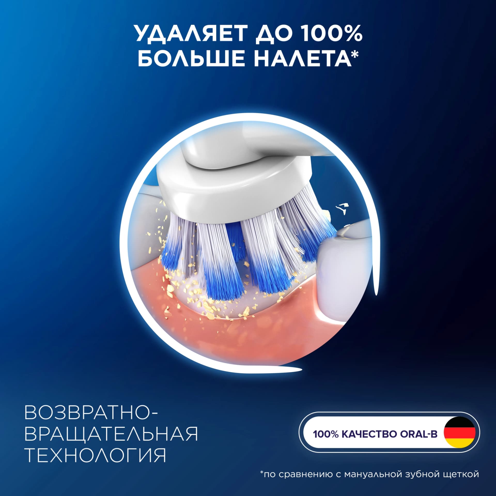 Насадка для зубных щеток Oral-B Sensitive Clean (упак.:4шт) - фото 3