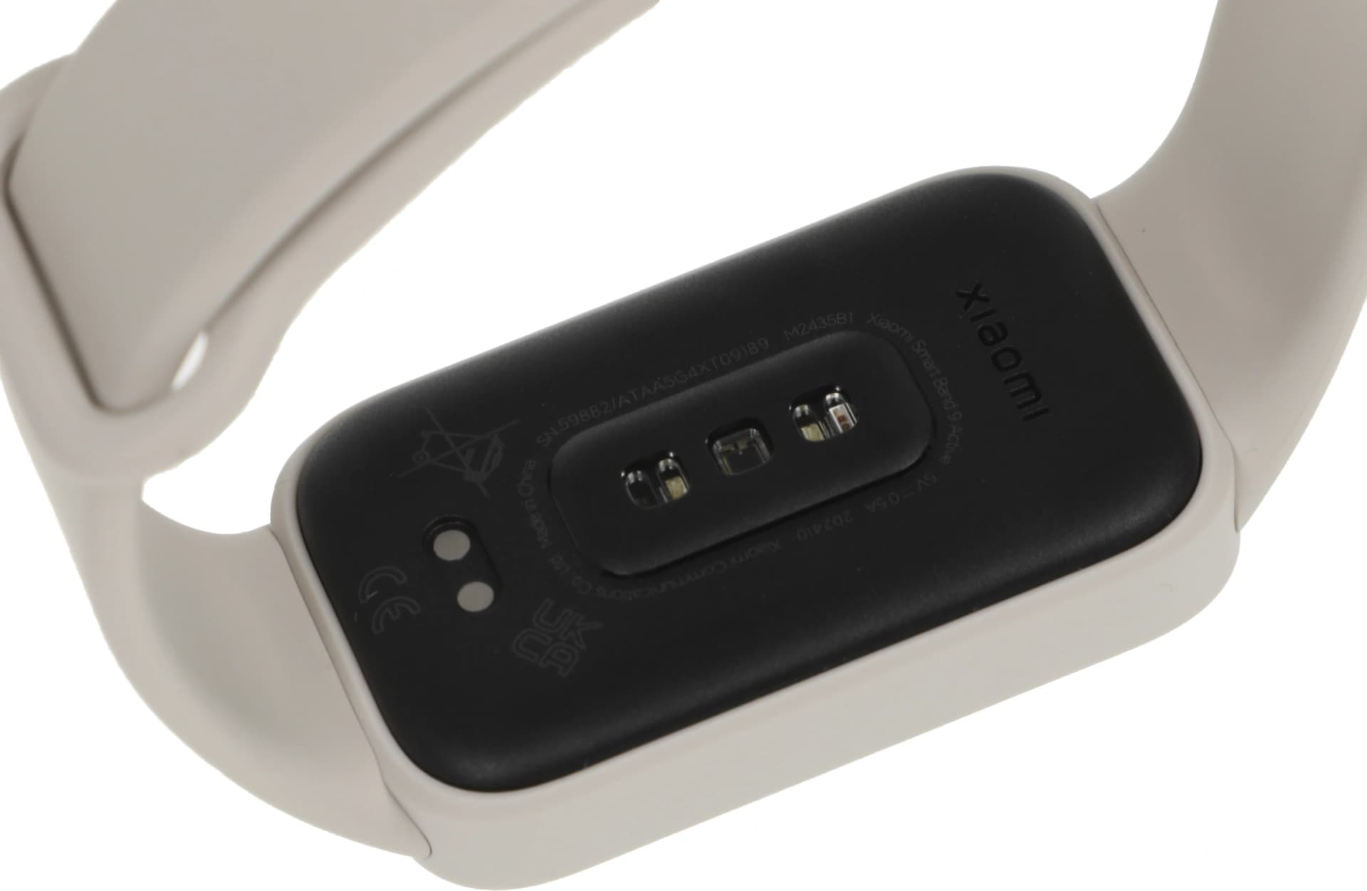 Фитнес-трекер Xiaomi Smart Band 9 Active TFT корп.:бежевый рем.:бежевый (BHR9441GL) - фото 4